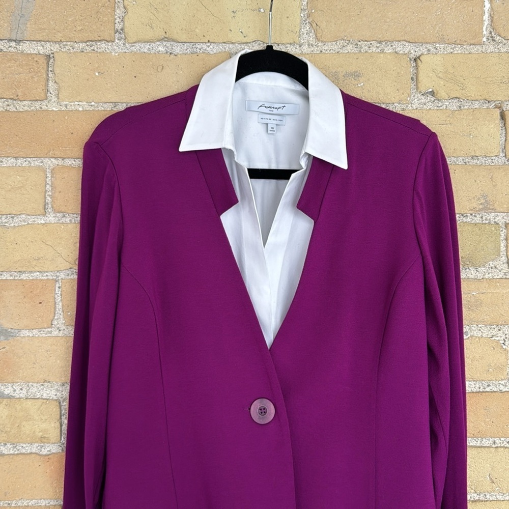 Miik 🇨🇦 Magenta Blazer - Picture 5 of 6